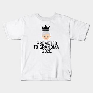 PROMOTED TO GRANDMA 2020 Kids T-Shirt